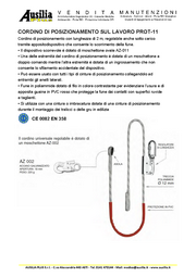 CORDINO DI POSIZIONAMENTO PROT 11